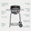 Char-Broil Bistro Pro 1 Burner Natural Gas Grill Gray