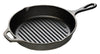 Lodge Cast Iron Grill Pan 10-1/4 in. Black