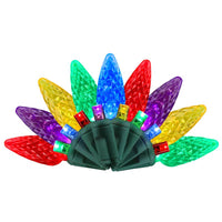 Celebrations Platinum LED C6 Multicolored 50 ct String Christmas Lights 25 ft. - Deal of The Week