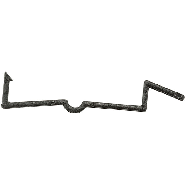 Cerradura de clavija V2296, paquete de 25, color negro