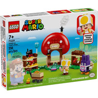 LEGO Super Mario Nabbit at Toad's Shop Expansion Set Building Set Multicolor 230 pc