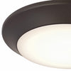 Westinghouse Color Changing Technology 1.25 in. H X 7.5 in. W X 7.5 in. L Frost Black Ceiling Fixtur - Open Box
