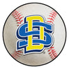 South Dakota State University Baseball Rug - 27in. Diameter
