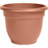 Ariana Planter, Plastic, Self-Watering, Bell Shape, Terra Cotta, 12-In. (A)