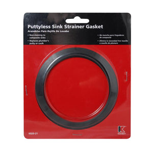 Keeney Plumb Pak Rubber 3 3/8 in. D X 3 5/8 in. D Gasket