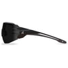 Edge Anti-Fog Taven Safety Glasses Smoke Lens Black Frame