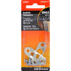 Hillman AnchorWire Steel-Plated Gold Keyhole Picture Hanger 20 lb. 2 pk (Pack of 10)