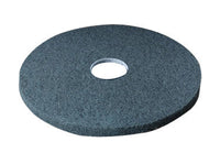 3M 20 in. Dia. Non-Woven Natural/Polyester Fiber Floor Pad Blue (Pack of 5)