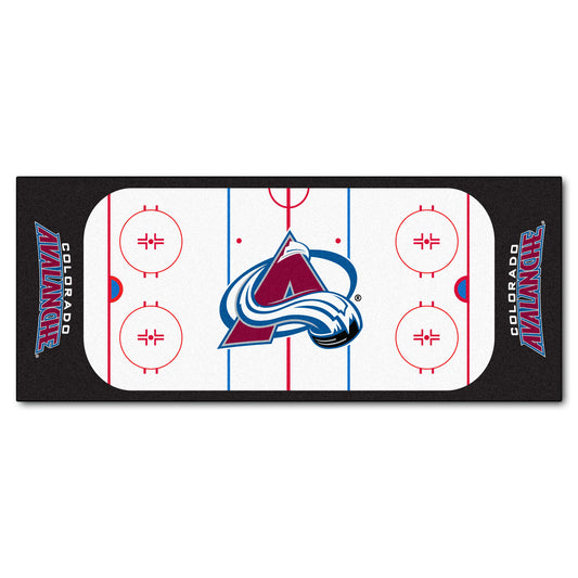 NHL - Colorado Avalanche Rink Runner - 30in. x 72in.