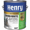 Henry Smooth White Water Based Roof Coating 1 gal. (Pack of 4)