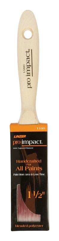 Linzer Pro Impact 1-1/2 in. Flat Paint Brush