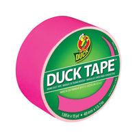 Duck 1.88 in. W X 15 yd L Neon Pink Solid Duct Tape - Deal of The Week