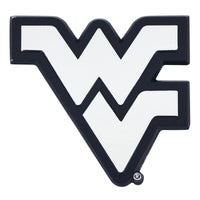 West Virginia University 3D Chromed Metal Emblem