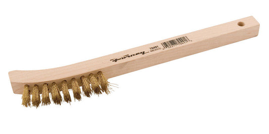 Forney 8-5/8 in. L X 1.5 in. W Scratch Brush Wood 1 pc