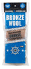 Rhodes American 3 Grade Coarse Bronze Wool Pads 3 pk