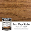 Old Masters Semi-Transparent Provincial Oil-Based Alkyd Fast Dry Wood Stain 1 qt
