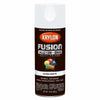Krylon Fusion All-In-One Gloss White Paint + Primer Spray Paint 12 oz (Pack of 6).