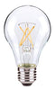 Satco A19 E26 (Medium) Filament LED Bulb Warm White 40 Watt Equivalence 4 pk