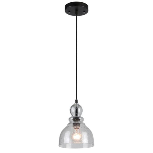 Westinghouse Fiona Oil Rubbed Bronze Clear 1 lights Mini Pendant Light (Pack of 6).