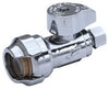 SharkBite 1/2 in. PTC X 3/8 in. Compression Brass Straight Stop Valve