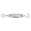Hampton Zinc-Plated Aluminum/Steel Turnbuckle 120 lb. (Pack of 10)