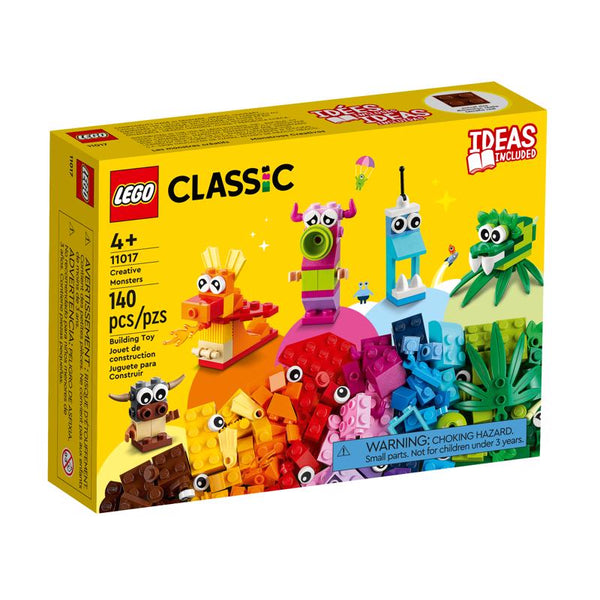 LEGO Classic 11017 Monstruos creativos clásicos multicolor 140 piezas