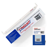 Magic AC Mount AC Support Bracket 1.5 in. W X 24 in. H White