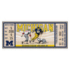 University of Michigan Ticket Runner Rug - 30in. x 72in.