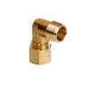 1/2 in. Compression X 3/8 in. D MPT Brass 90 Degree Elbow (Pack of 5)