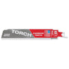 Milwaukee  TORCH  6 in. Carbide  Thick Metal  Reciprocating Saw Blade  7 TPI 1 pk