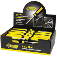 Steel Grip 3 in. L Phillips Screwdriver 1 pc. (Pack of 24)