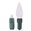 Celebrations Platinum LED C6 Pure White 50 ct String Christmas Lights 25 ft.