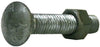 YardGard .709 in. H Galvanized Silver Steel Carriage Bolts