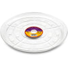 Down Under 15 in. D Plastic Plant Saucer Clear