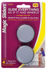 Magic Sliders Gray 2 in. Plastic Sliding Discs 4 pk - Deal of The Week