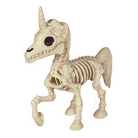 Seasons 11.25 in. Unicorn Skeleton Halloween Decor (Pack of 6)
