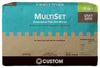 Custom Building Products MultiSet Gray Thin-Set Mortar 50 lb