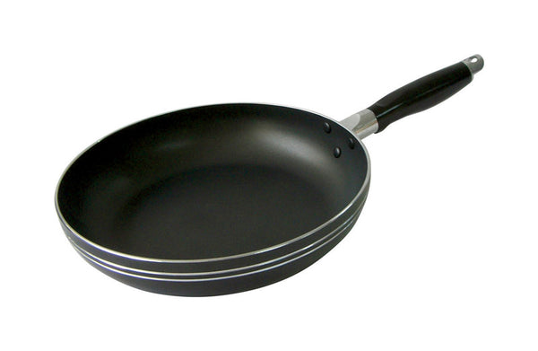 Wholesale Nonstick Fry Pans - No Lids, Black, 12