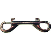 Double End Bolt Snap, Zinc, 4.75 in.