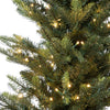 Holiday Bright Lights 4 ft. Slim LED 250 ct Emerald Pine Sparkle Color Changing Christmas Tree