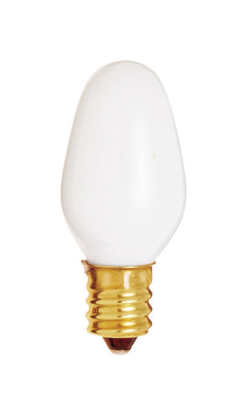 Satco 7 W C7 Nightlight Incandescent Bulb E12 (Candelabra) Soft White (Pack of 20)