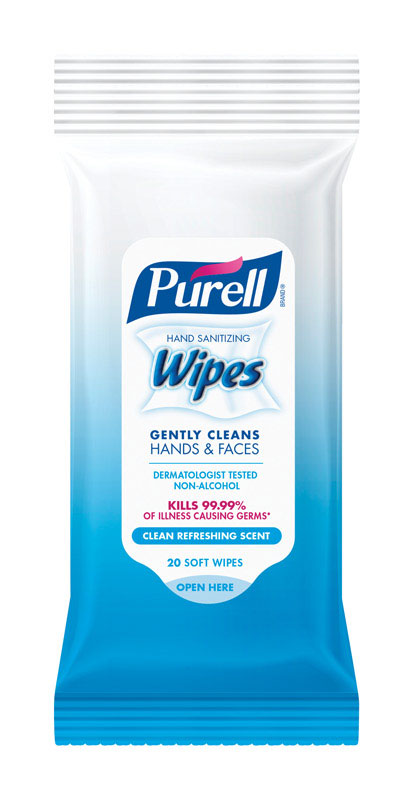 Purell Fresh Scent Wipes Hand Sanitizing Wipes 20 wipes