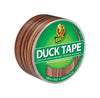 Duck Woodgrain Single Roll Printed Duct Tape 1.88 in. x 10 yd.