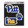 University of Pittsburgh 3 Piece Decal Sticker Set
