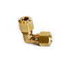 1/4 in. Compression X 1/4 in. D Compression Yellow Brass 90 Degree Elbow (Pack of 5)