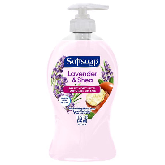 Softsoap Lavender & Shea Butter Scent Liquid Hand Soap 11.25 oz (Pack of 6)