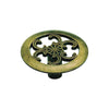 Amerock Allison Round Cabinet Knob 1-1/2 in. Dia. 3/4 in. Antique Brass 1 pk (Pack of 25)