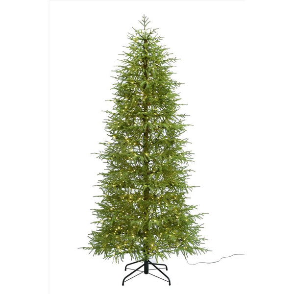 Celebrations 7-1/2 ft. Full LED 650 ct Norfolk Christmas Tree