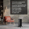 Perfect Aire 160 sq ft Electric Digital Oil Filled Heater 5120 BTU - Open Box