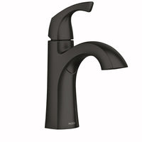 Moen Lindor Matte Black Bathroom Faucet 4 in. - Deal of The Week
